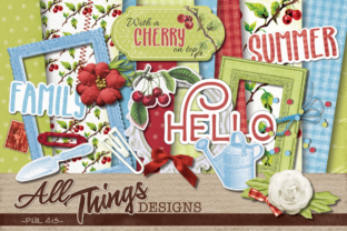 Download Cherry on Top Digital Scrapbook Kit - Book Collection