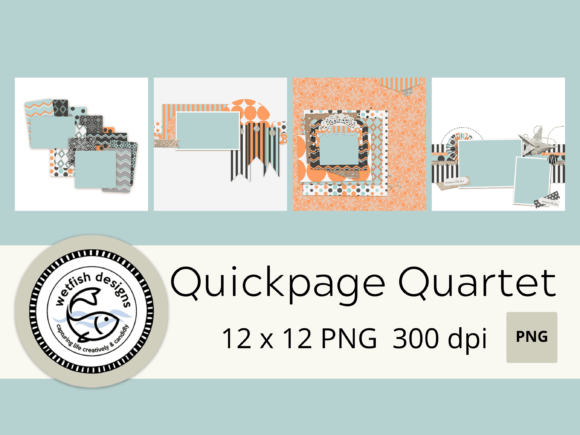 Download Digital Scrapbook Quick Page Quartet (Se - Book Collection