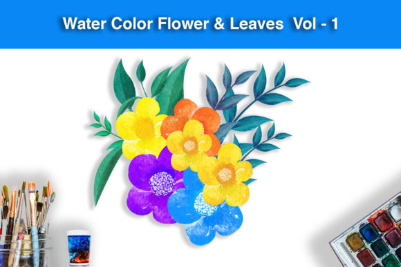 Download Watercolor Flower Design - Watercolor flower design Collection
