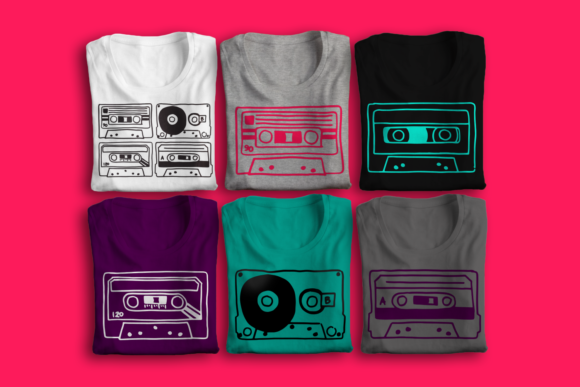 Download Hand Drawn Cassette Tapes - Cassette tape Collection