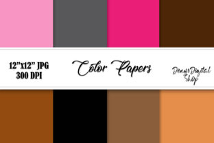 Download Color Textures, Digital Scrapbook Papers - Book Collection