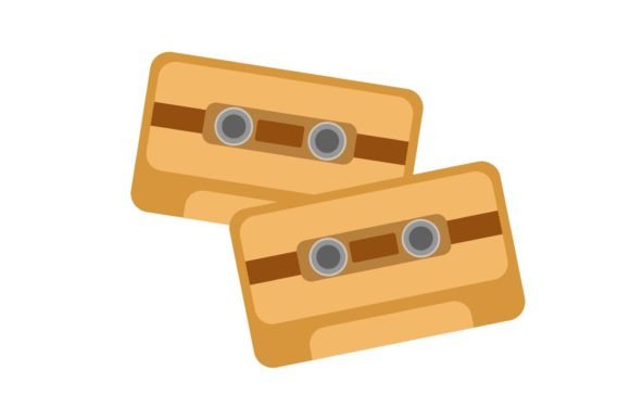 Download Old Cassette Tape Vector Art - Cassette tape Collection