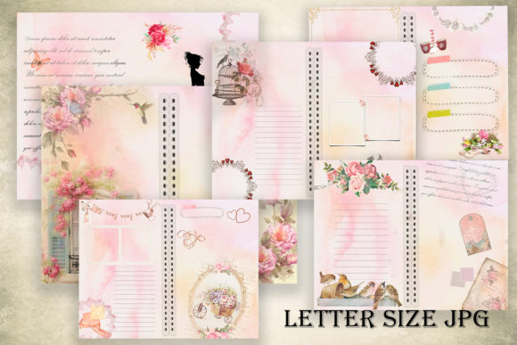 Download Digital Scrapbook Kit, Shabby - Book Collection